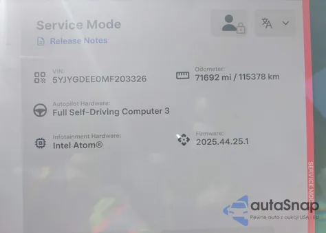 2021 Tesla Model Y Long Range Dual Motor All-Wheel Drive from USA, damaged, VIN 5YJYGDEE0MF203326